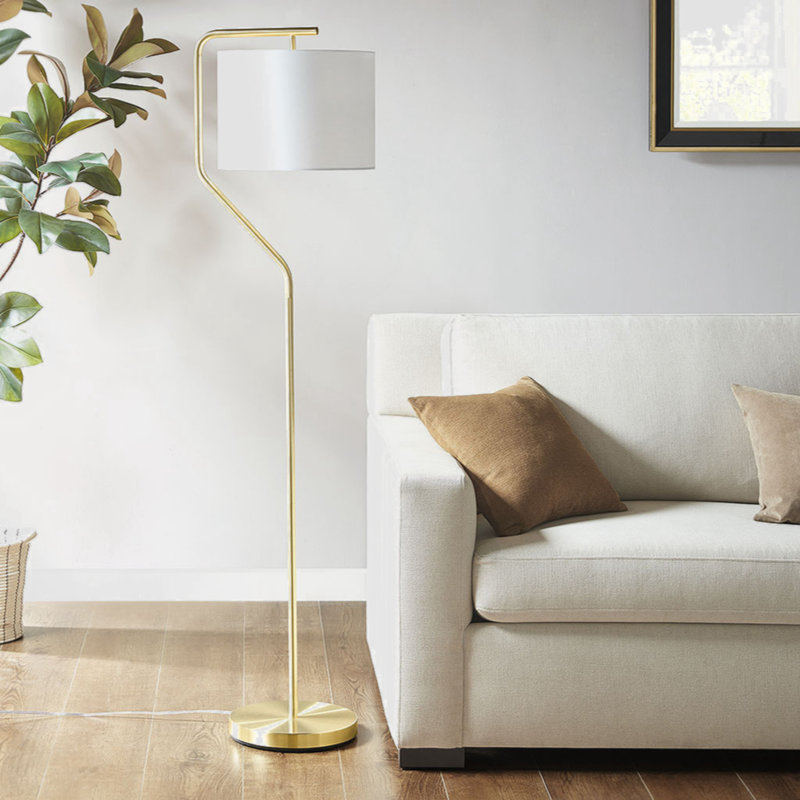 Dinsdale 60'' LED Arched Floor Lamp