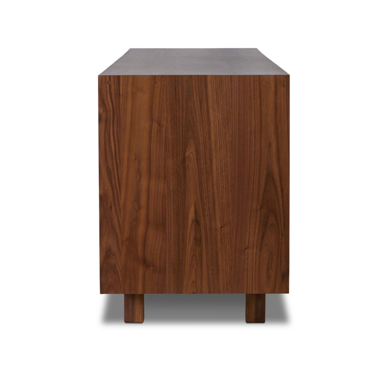 Stafford Media Console-Walnut Natural