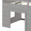 Lit mezzanine moderne avec tablette ouverte-834019194