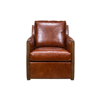 Mylaya Upholstered Swivel Armchair