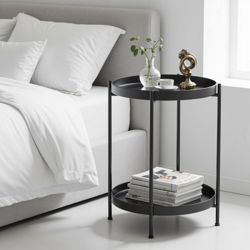 End Table, Black