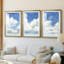 LANDSCAPES Series LVI - Impression encadrée sur mesure de qualité supérieure - 3 pièces-1156837431-1156837580
