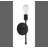 Haleigh 1 - Light Dimmable Wallchiere in Matte Black-783961214