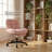 Comfortable Office Chair with 135° Reclining Backrest-375350130