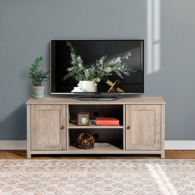 Hegland Unfinished TV Stand for TVs up to 43"