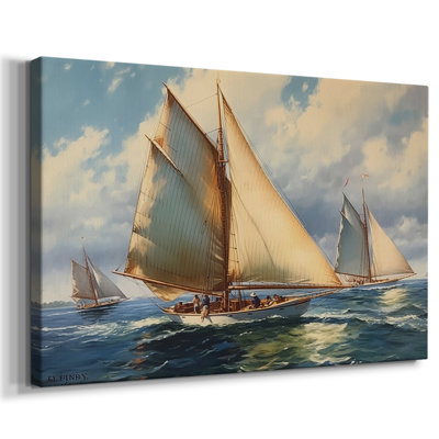 Nautical Series-CCxxxi -Galerie enveloppée Cavas