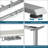 Jaydn Adjustable Height Steel Standing Desk-525127422