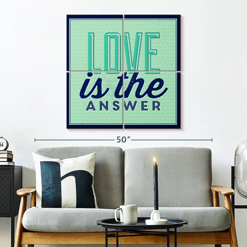 Tergel Love Is The Response I, H 32 po x l 32 po
