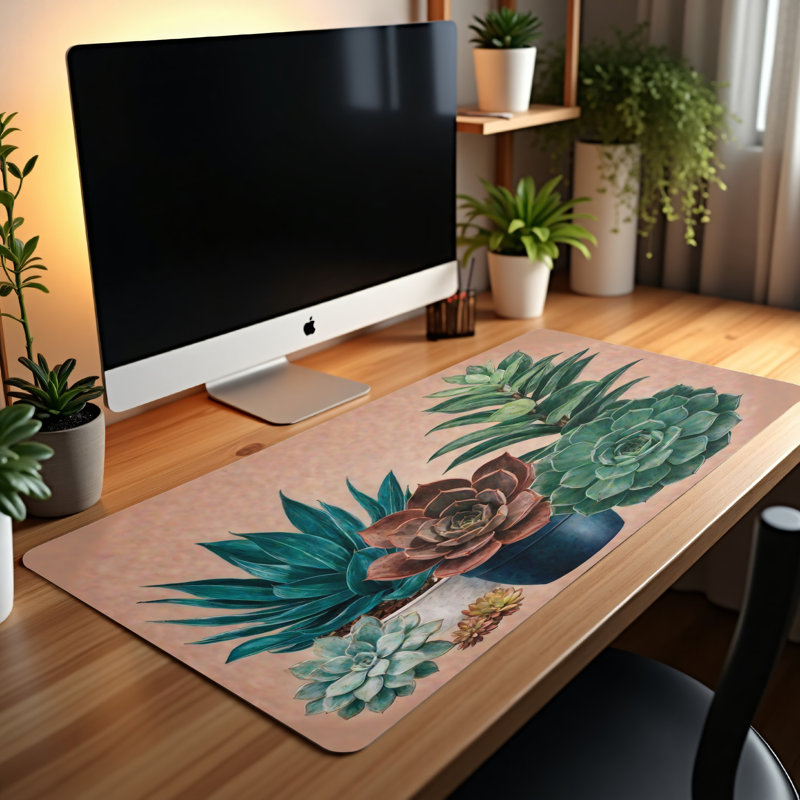 Polyester Desk Pad, 23.6x13.8