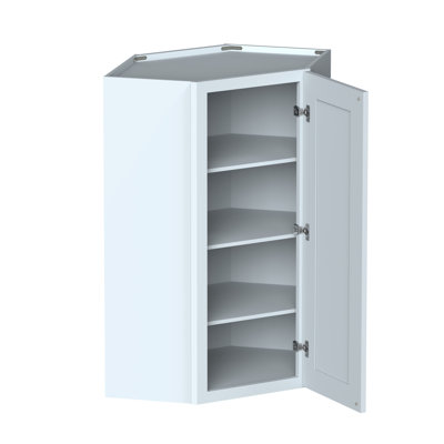 CASAINC Ready-to-Assemble W24"x D12"x H42" Kitchen Standard Corner Wall Cabinet