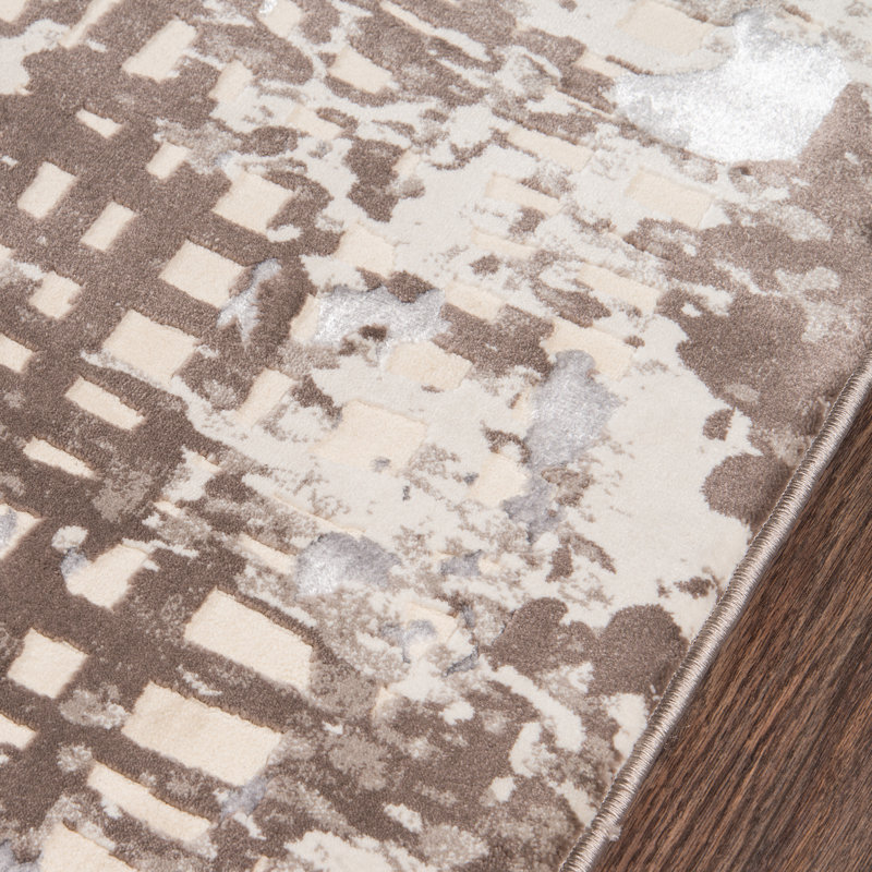 Pierce Abstract Indoor Rug, Runner 2'3" x 7'6"