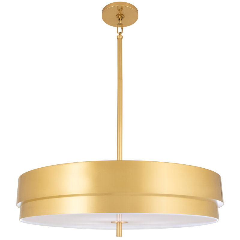 Elliott 1 - Light Pendant, Modern Brass