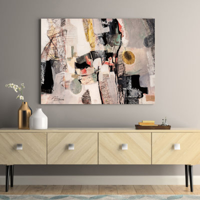 Abstract Tranquility by Arthur Pima - Wrapped Canvas Painting