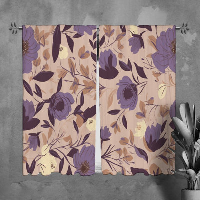 Leaetta Room Darkening Curtain Pair