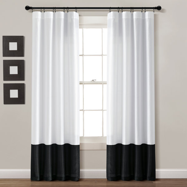 Canora Grey Rosenberger Polyester Semi-Sheer Curtain Pair & Reviews ...