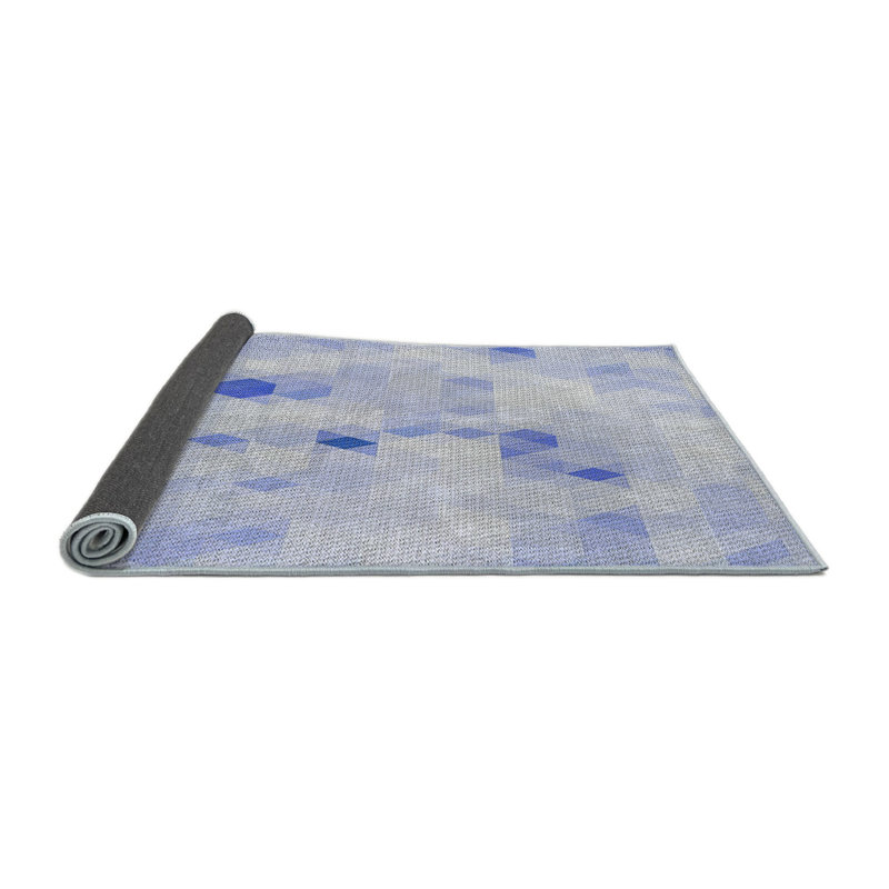 Geometric Indoor Rug, Round 6'