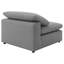 Fauteuil rembourré Marler Boucle - gris-2049523167