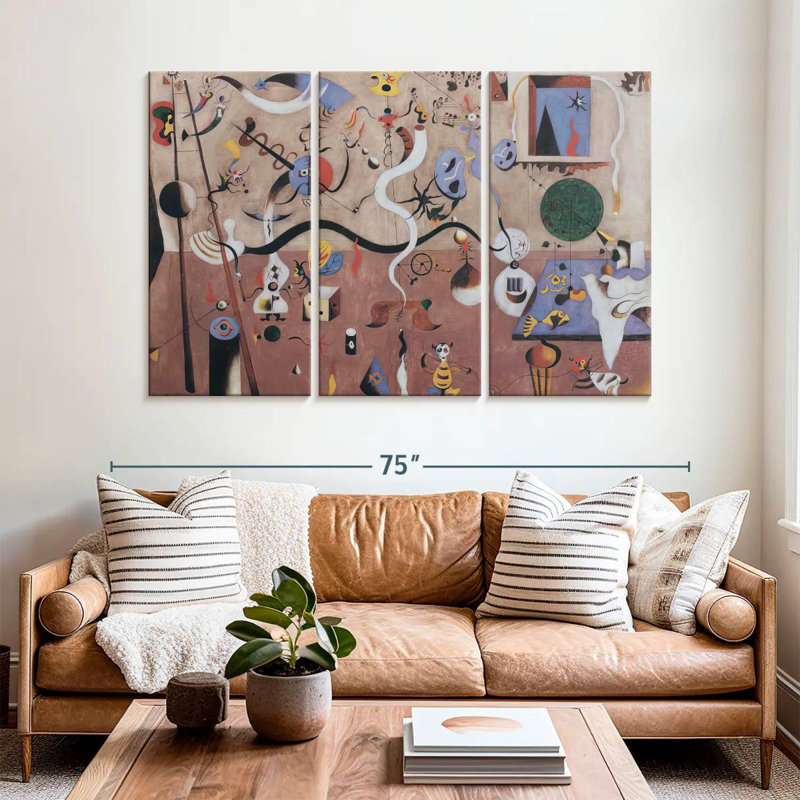 Avery The Harlequin's Carnival, 42" H x 65" W