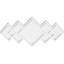Médaillon de plafond contemporain en PVC de qualité architecturale l 16 po x H 10 5/8 po x P 5 po x P 1 po-36077918