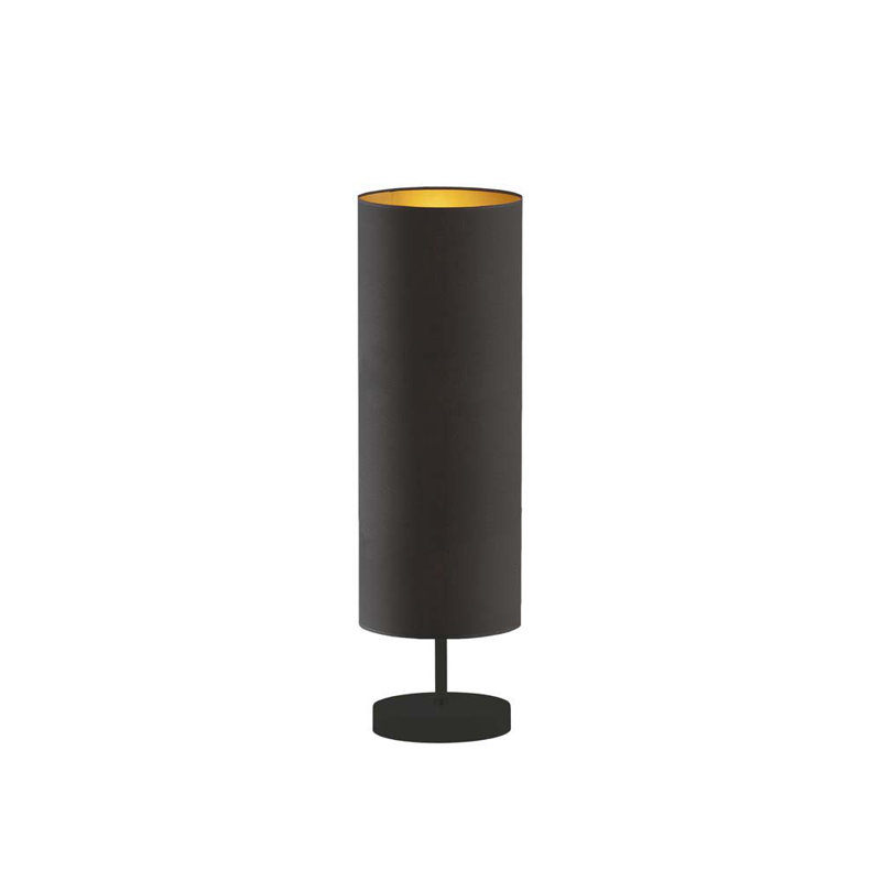 Genette Metal Desk Lamp, Brown/Black