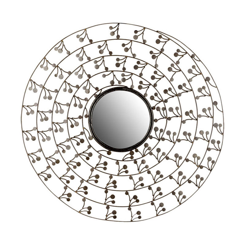 Barnabas Metal Flat Wall Mirror