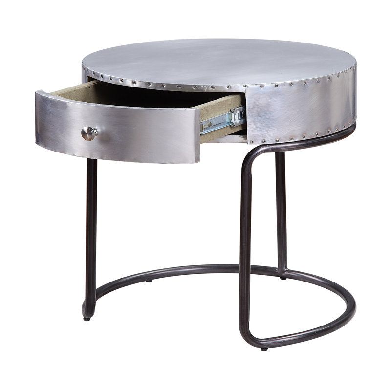 End Table, Aluminum