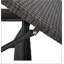Chaise longue en osier Salem