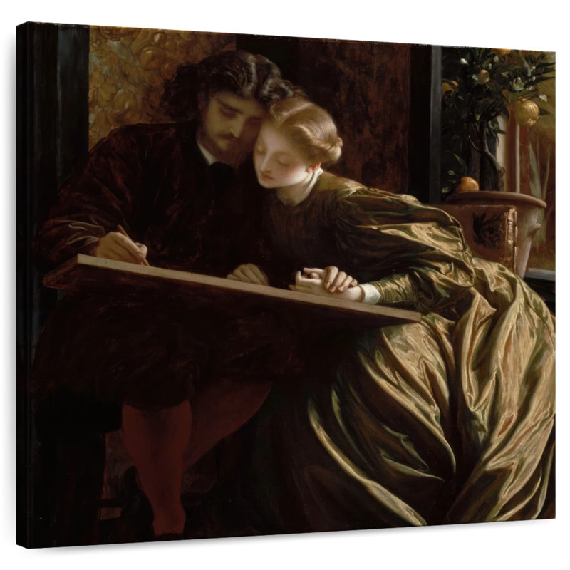 Hardie, la lune de miel du peintre, H 10 po x l 10 po