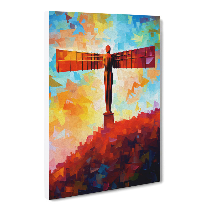 Angel Of The North Pop - Wrapped Canvas, 50cm H x 35cm W x 3cm D