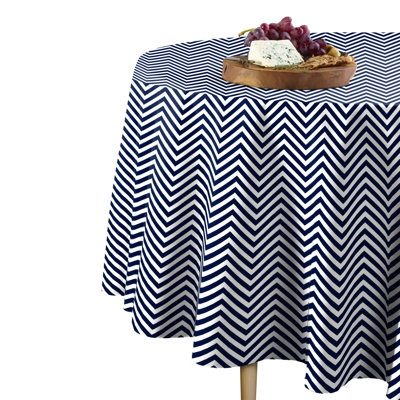 Targa Chevron Round Tablecloth