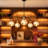 5-Light Modern Dimmable Mercury Glass Chandelier