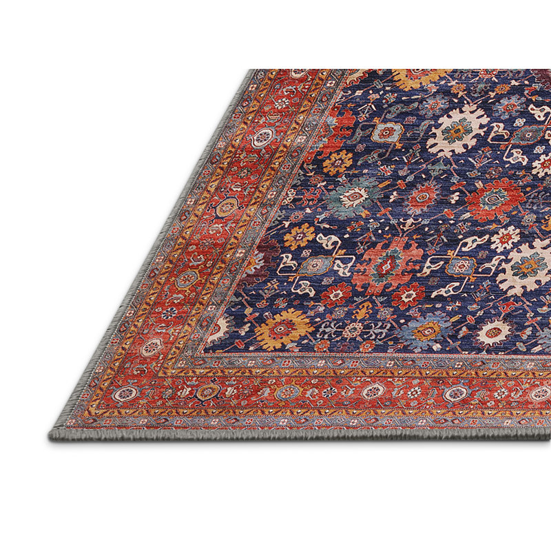 Oriental Indoor Rug, Rectangle 5' x 8'