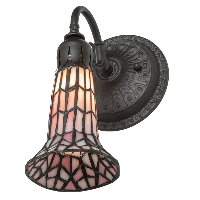Gazon 1 - Light Armed Sconce, Pink