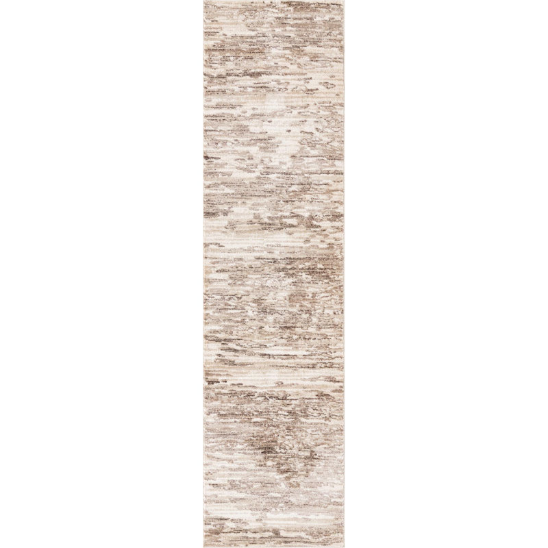 Abstract Indoor Rug, Runner 2'7" x 10'