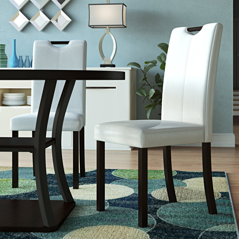 Chaise d'appoint Cox, Blanc