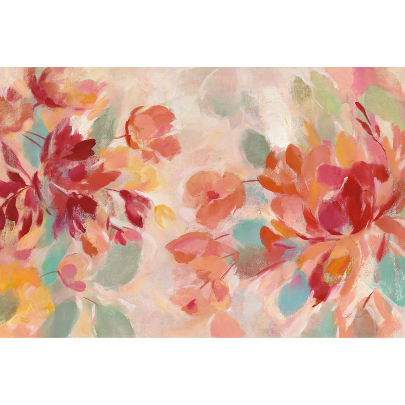 Printemps à gogo I, H 12 po x l 18 po