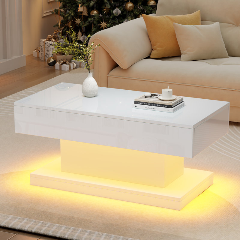 Frame Coffee Table with Storage