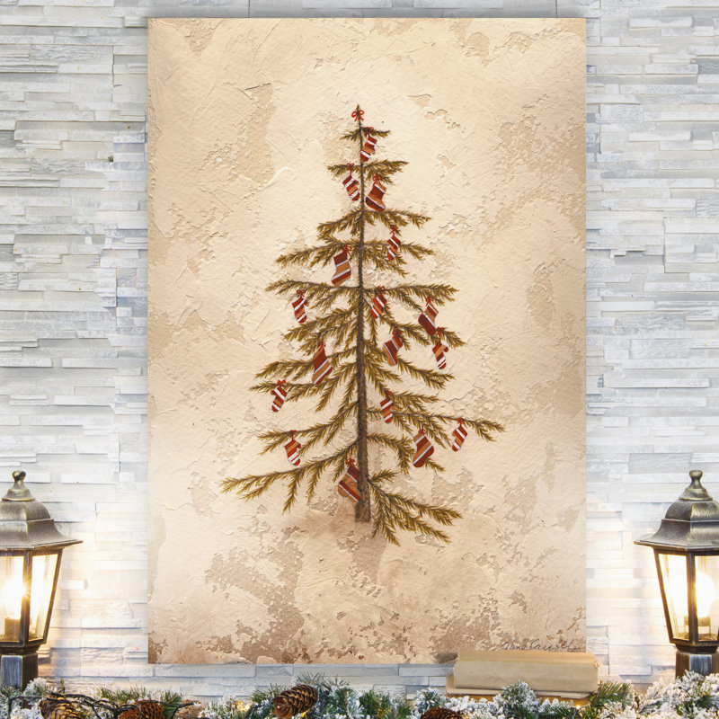 Arbre par Parvez Taj - reproduction sur toile tendue, H 20 po x l 16 po x P 1 po