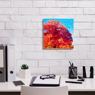 Epic Graffiti 'Buddha Tree' By Mandy Budan, Canvas " Buddha Tree " by Mandy Budan