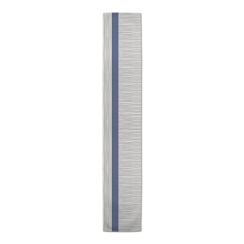 Anchie Colorblock Table Runner, 90" L x 16" W