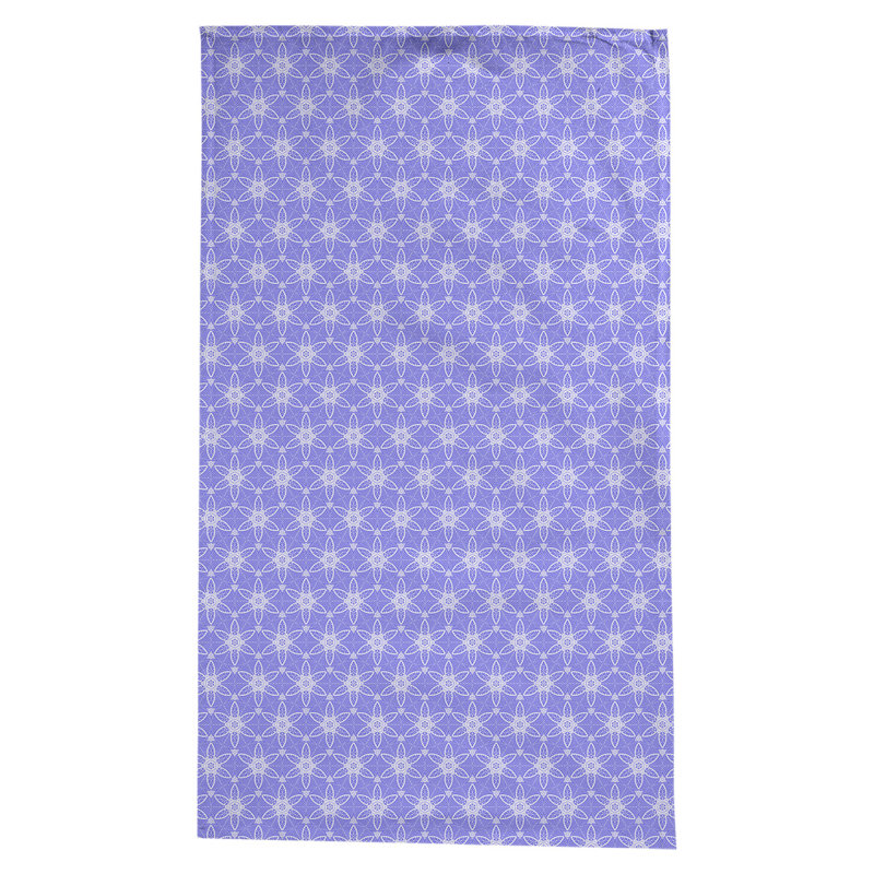 Nappe à cercles ornés Leffel, Bleu