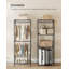 Gretchine 175cm Industrial Pipe Clothing Rack-1277038546