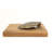 Brass Clam Wood Napkin Holder