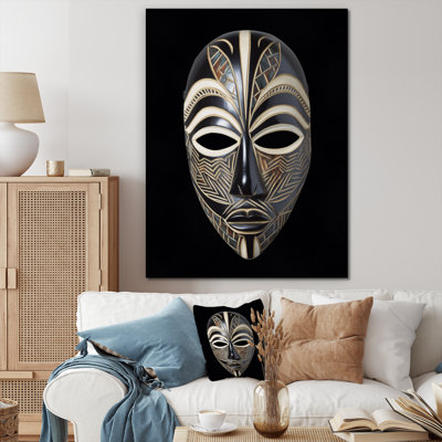 " Ethnical Traditional African Mask XII "