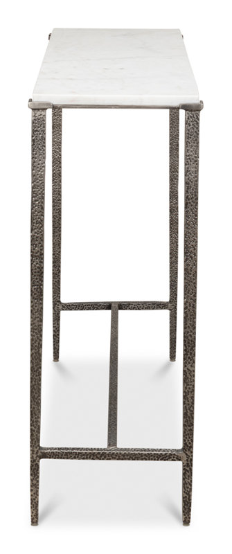 Banswara 36'' W Marble Console Table