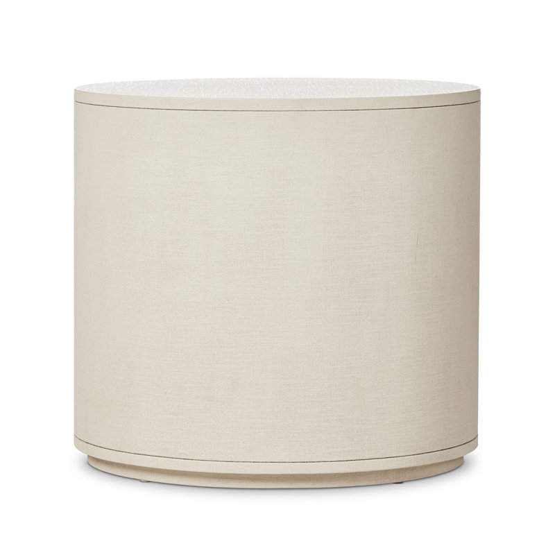 Amelia 4 - Drawer Nightstand, Ivory Painted Linen