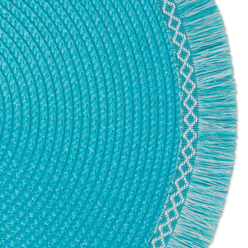 Ensemble de napperons 6 pièces Kraus, Aqua