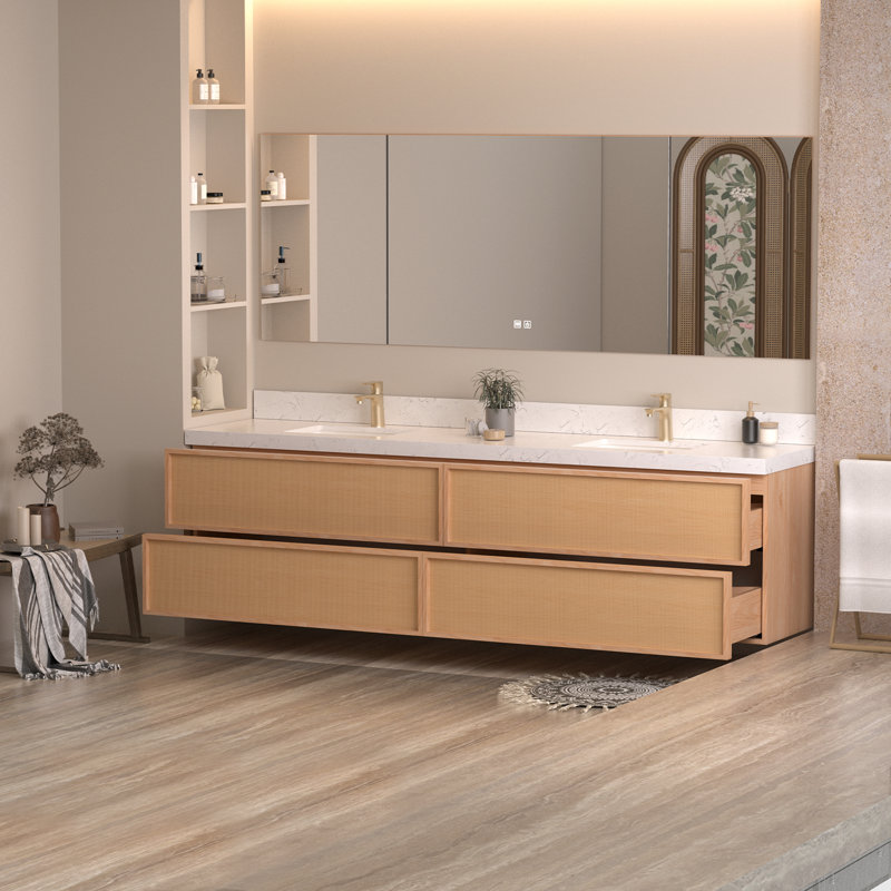 Bathroom Vanity with Quartz Top