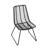 CHAIR,2PCS with 2 Cushions