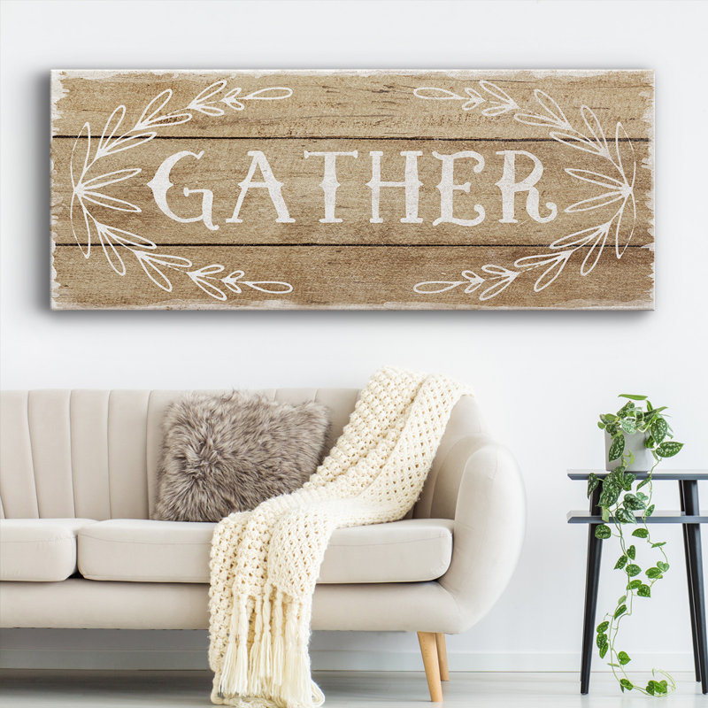 « Gather », H 24 po x l 60 po x P 1,5 po